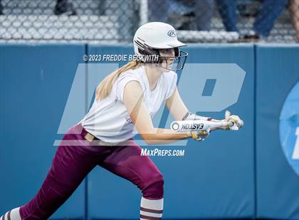Thumbnail 1 in Whitesboro @ Prairiland (UIL 3A Softball Regional Quarterfinal) photogallery.