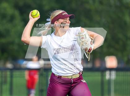 Thumbnail 2 in Whitesboro @ Prairiland (UIL 3A Softball Regional Quarterfinal) photogallery.