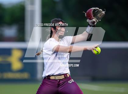 Thumbnail 1 in Whitesboro @ Prairiland (UIL 3A Softball Regional Quarterfinal) photogallery.