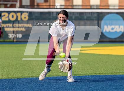Thumbnail 3 in Whitesboro @ Prairiland (UIL 3A Softball Regional Quarterfinal) photogallery.