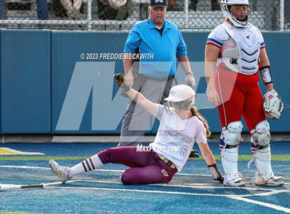 Thumbnail 1 in Whitesboro @ Prairiland (UIL 3A Softball Regional Quarterfinal) photogallery.