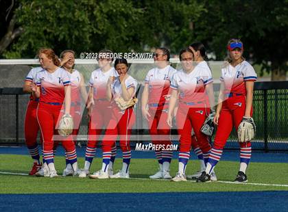 Thumbnail 3 in Whitesboro @ Prairiland (UIL 3A Softball Regional Quarterfinal) photogallery.