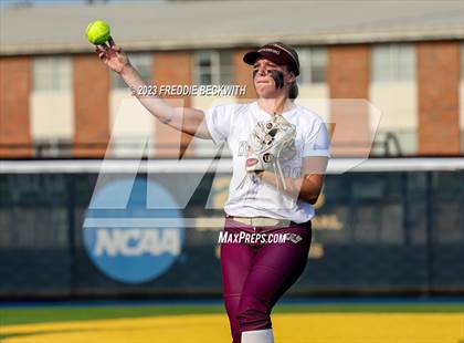 Thumbnail 2 in Whitesboro @ Prairiland (UIL 3A Softball Regional Quarterfinal) photogallery.