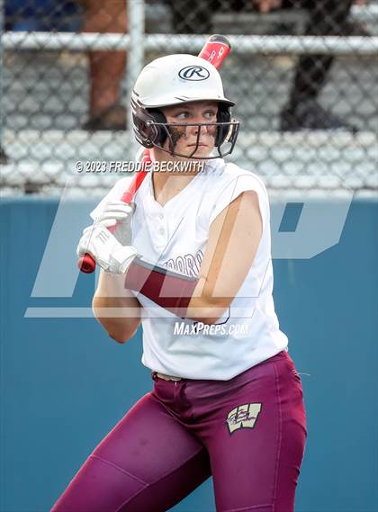 Thumbnail 3 in Whitesboro @ Prairiland (UIL 3A Softball Regional Quarterfinal) photogallery.