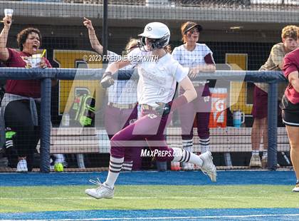 Thumbnail 2 in Whitesboro @ Prairiland (UIL 3A Softball Regional Quarterfinal) photogallery.