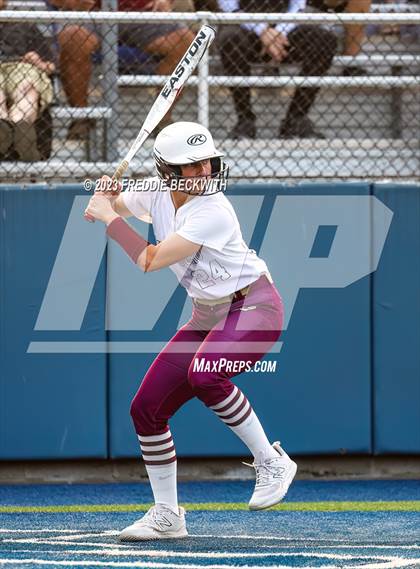 Thumbnail 1 in Whitesboro @ Prairiland (UIL 3A Softball Regional Quarterfinal) photogallery.