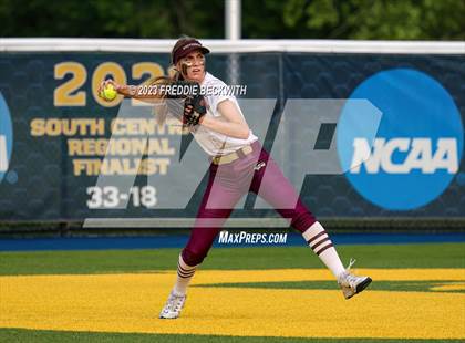 Thumbnail 1 in Whitesboro @ Prairiland (UIL 3A Softball Regional Quarterfinal) photogallery.