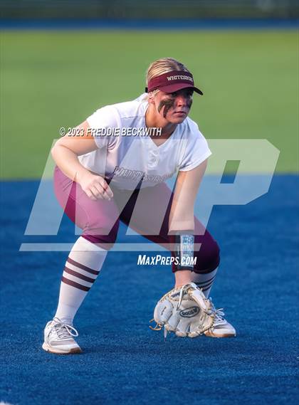 Thumbnail 3 in Whitesboro @ Prairiland (UIL 3A Softball Regional Quarterfinal) photogallery.