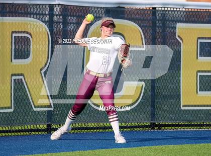Thumbnail 3 in Whitesboro @ Prairiland (UIL 3A Softball Regional Quarterfinal) photogallery.