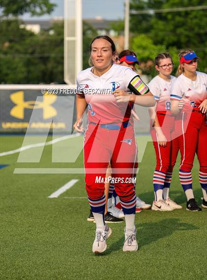 Thumbnail 1 in Whitesboro @ Prairiland (UIL 3A Softball Regional Quarterfinal) photogallery.