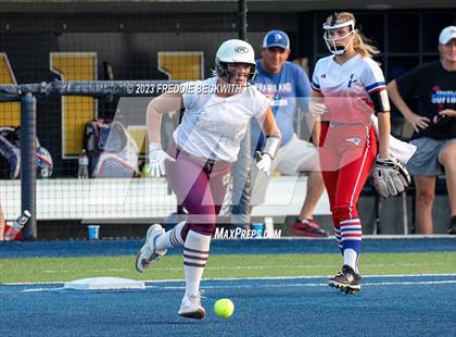 Thumbnail 1 in Whitesboro @ Prairiland (UIL 3A Softball Regional Quarterfinal) photogallery.