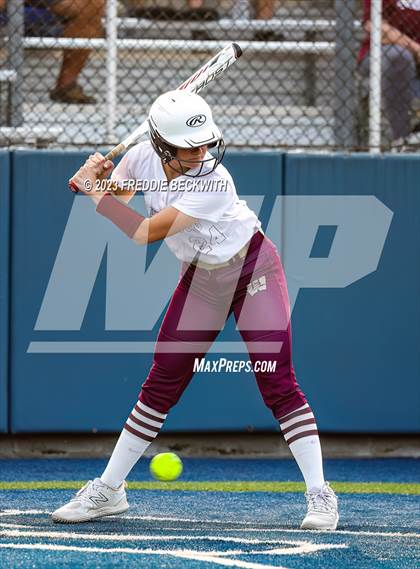 Thumbnail 1 in Whitesboro @ Prairiland (UIL 3A Softball Regional Quarterfinal) photogallery.