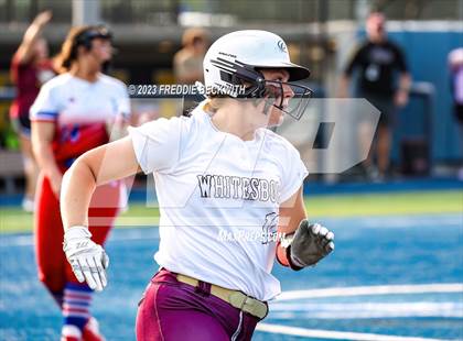 Thumbnail 2 in Whitesboro @ Prairiland (UIL 3A Softball Regional Quarterfinal) photogallery.