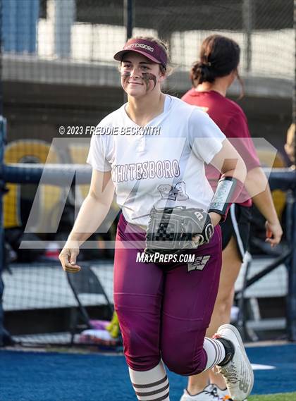 Thumbnail 1 in Whitesboro @ Prairiland (UIL 3A Softball Regional Quarterfinal) photogallery.