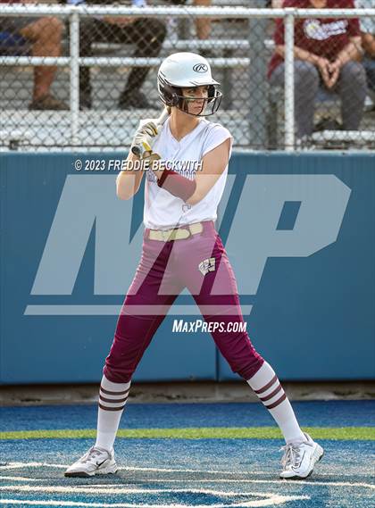 Thumbnail 1 in Whitesboro @ Prairiland (UIL 3A Softball Regional Quarterfinal) photogallery.