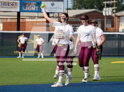 Thumbnail 2 in Whitesboro @ Prairiland (UIL 3A Softball Regional Quarterfinal) photogallery.