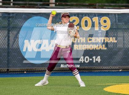Thumbnail 1 in Whitesboro @ Prairiland (UIL 3A Softball Regional Quarterfinal) photogallery.