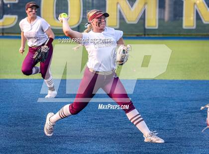 Thumbnail 3 in Whitesboro @ Prairiland (UIL 3A Softball Regional Quarterfinal) photogallery.