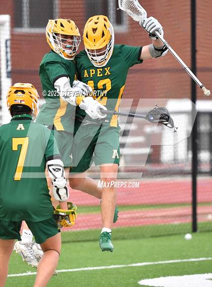 Thumbnail 1 in Apex @ Cardinal Gibbons (NCHSAA 4A Third Round) photogallery.