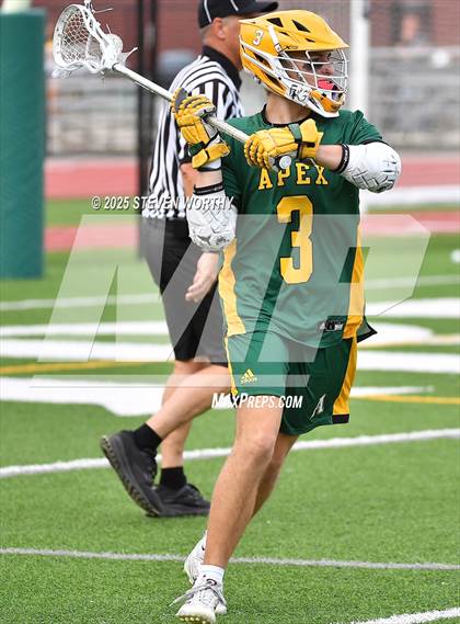 Thumbnail 3 in Apex @ Cardinal Gibbons (NCHSAA 4A Third Round) photogallery.