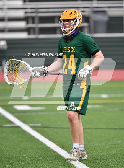 Thumbnail 2 in Apex @ Cardinal Gibbons (NCHSAA 4A Third Round) photogallery.