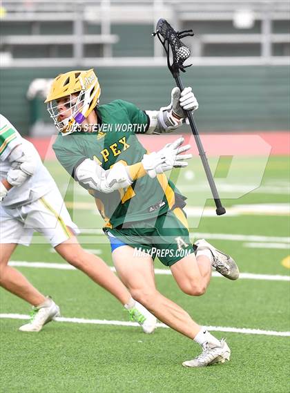 Thumbnail 2 in Apex @ Cardinal Gibbons (NCHSAA 4A Third Round) photogallery.