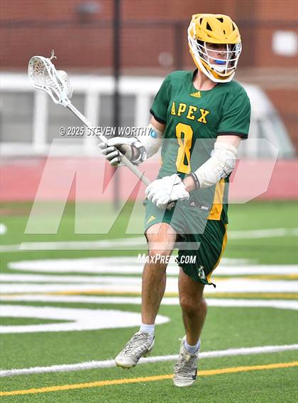 Thumbnail 2 in Apex @ Cardinal Gibbons (NCHSAA 4A Third Round) photogallery.
