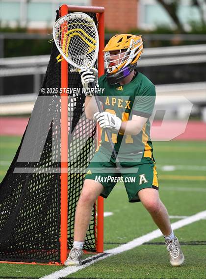 Thumbnail 2 in Apex @ Cardinal Gibbons (NCHSAA 4A Third Round) photogallery.