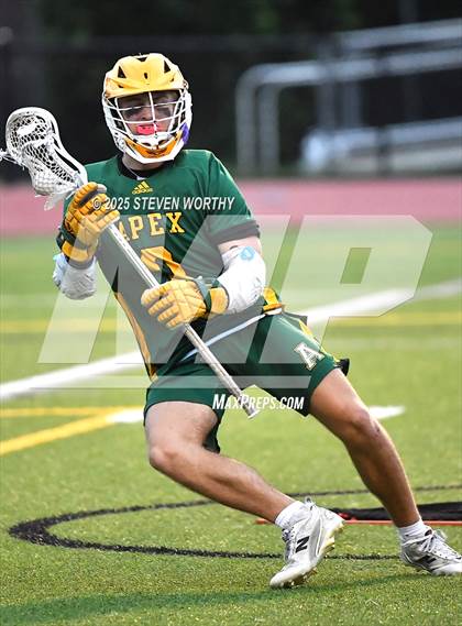 Thumbnail 1 in Apex @ Cardinal Gibbons (NCHSAA 4A Third Round) photogallery.