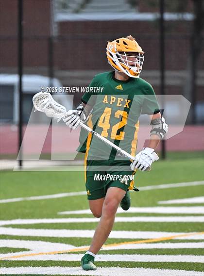 Thumbnail 2 in Apex @ Cardinal Gibbons (NCHSAA 4A Third Round) photogallery.