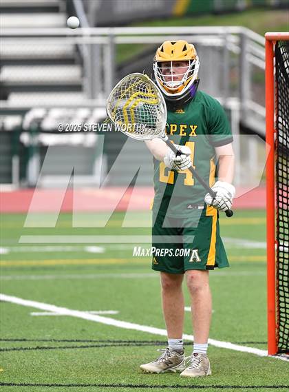 Thumbnail 3 in Apex @ Cardinal Gibbons (NCHSAA 4A Third Round) photogallery.