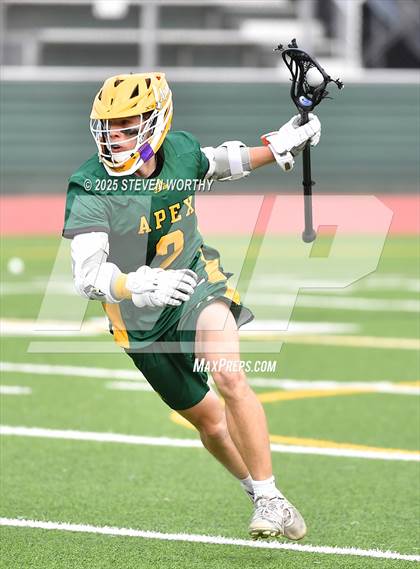 Thumbnail 3 in Apex @ Cardinal Gibbons (NCHSAA 4A Third Round) photogallery.