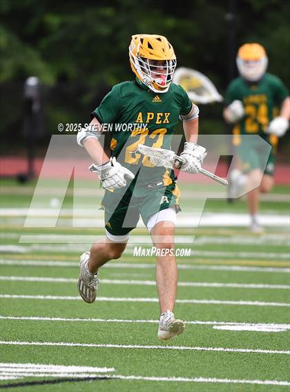 Thumbnail 1 in Apex @ Cardinal Gibbons (NCHSAA 4A Third Round) photogallery.