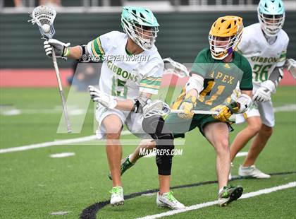 Thumbnail 1 in Apex @ Cardinal Gibbons (NCHSAA 4A Third Round) photogallery.