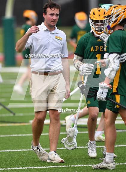 Thumbnail 1 in Apex @ Cardinal Gibbons (NCHSAA 4A Third Round) photogallery.