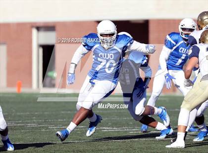 Thumbnail 1 in Tyler vs. Dallas Jesuit (UIL 6A Area Playoff) photogallery.