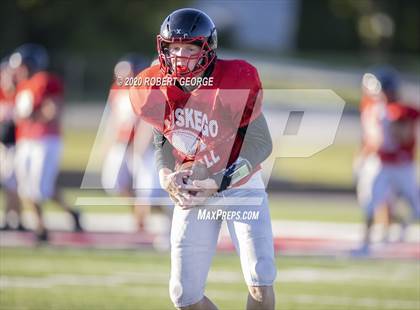 Thumbnail 1 in Catholic Memorial vs Muskego (Scrimmage) photogallery.
