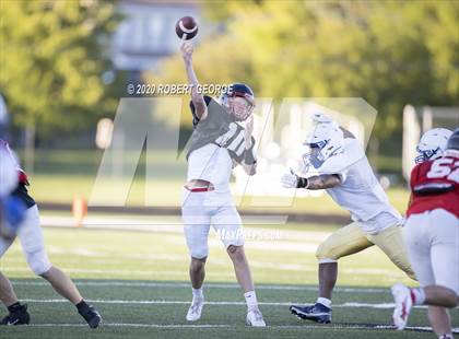 Thumbnail 2 in Catholic Memorial vs Muskego (Scrimmage) photogallery.