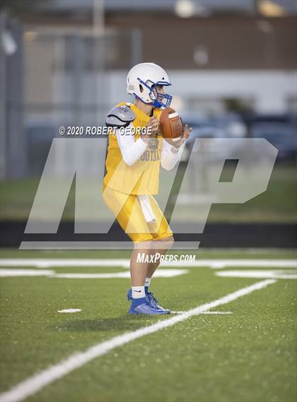 Thumbnail 2 in Catholic Memorial vs Muskego (Scrimmage) photogallery.