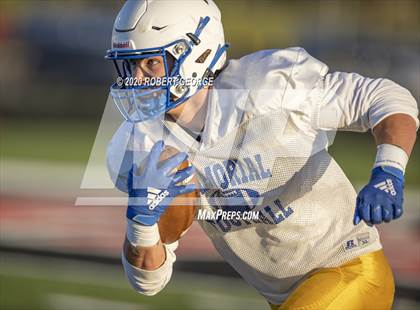 Thumbnail 1 in Catholic Memorial vs Muskego (Scrimmage) photogallery.