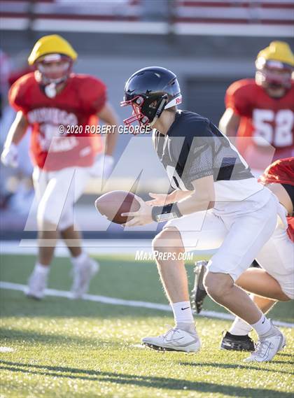 Thumbnail 1 in Catholic Memorial vs Muskego (Scrimmage) photogallery.