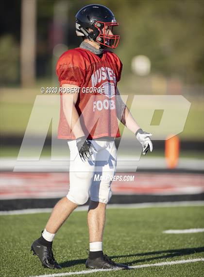 Thumbnail 3 in Catholic Memorial vs Muskego (Scrimmage) photogallery.