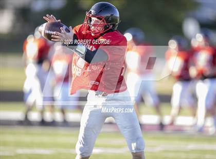 Thumbnail 2 in Catholic Memorial vs Muskego (Scrimmage) photogallery.