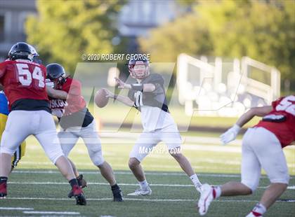 Thumbnail 3 in Catholic Memorial vs Muskego (Scrimmage) photogallery.