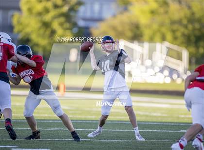 Thumbnail 1 in Catholic Memorial vs Muskego (Scrimmage) photogallery.