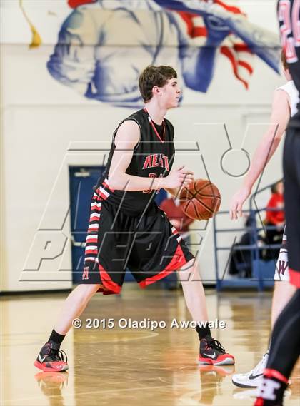 Thumbnail 2 in Wylie vs. Rockwall-Heath (UIL 5A Division I Area Playoff) photogallery.