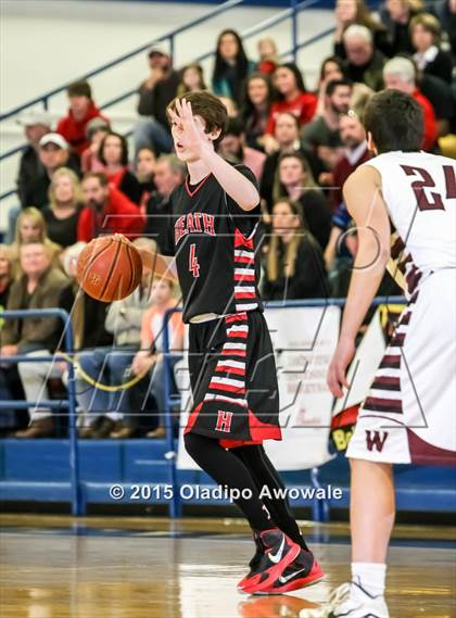 Thumbnail 2 in Wylie vs. Rockwall-Heath (UIL 5A Division I Area Playoff) photogallery.