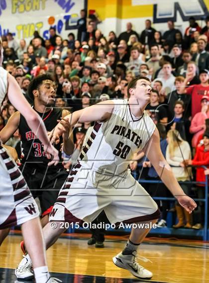 Thumbnail 2 in Wylie vs. Rockwall-Heath (UIL 5A Division I Area Playoff) photogallery.