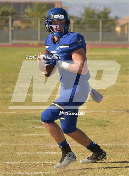 Thumbnail 1 in Chandler @ Faith Lutheran (Polynesian Football Classic) photogallery.