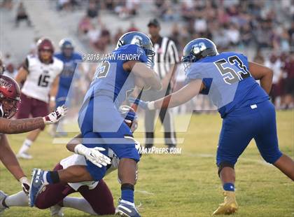 Thumbnail 1 in Chandler @ Faith Lutheran (Polynesian Football Classic) photogallery.